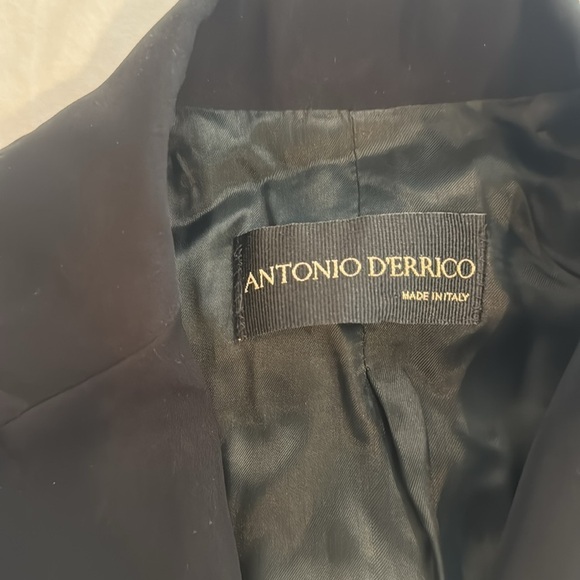 Antonio D’errico Made in Italy Women's Black Blazer - Picture 8 of 13